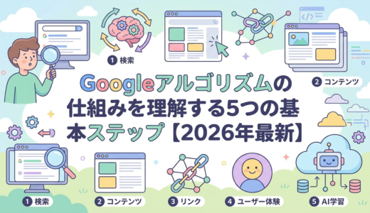 Googleアルゴリズムの仕組みを理解する5つの基本ステップ【2026年最新】