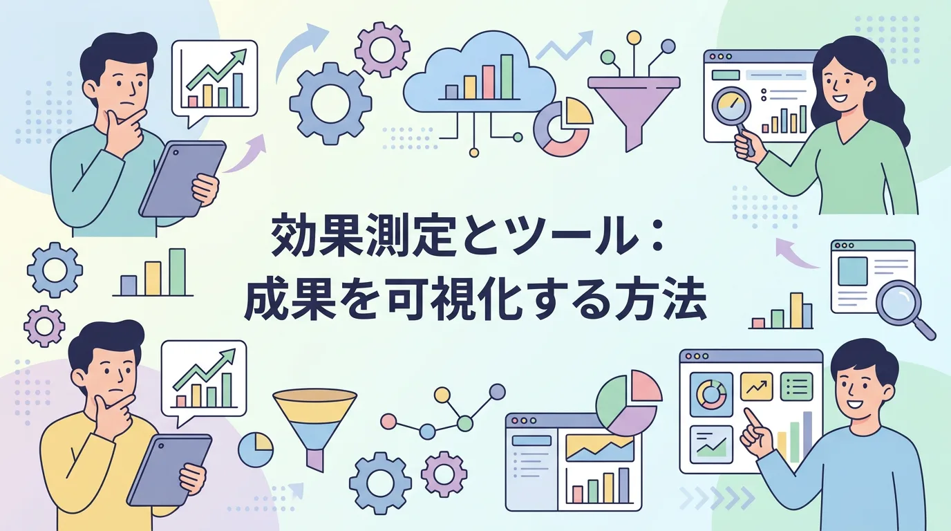 効果測定とツール：成果を可視化する方法