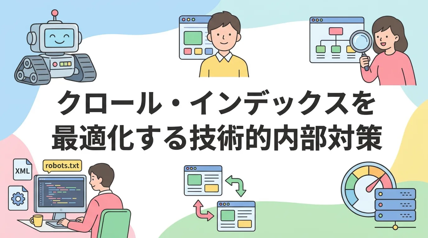 クロール・インデックスを最適化する技術的内部対策