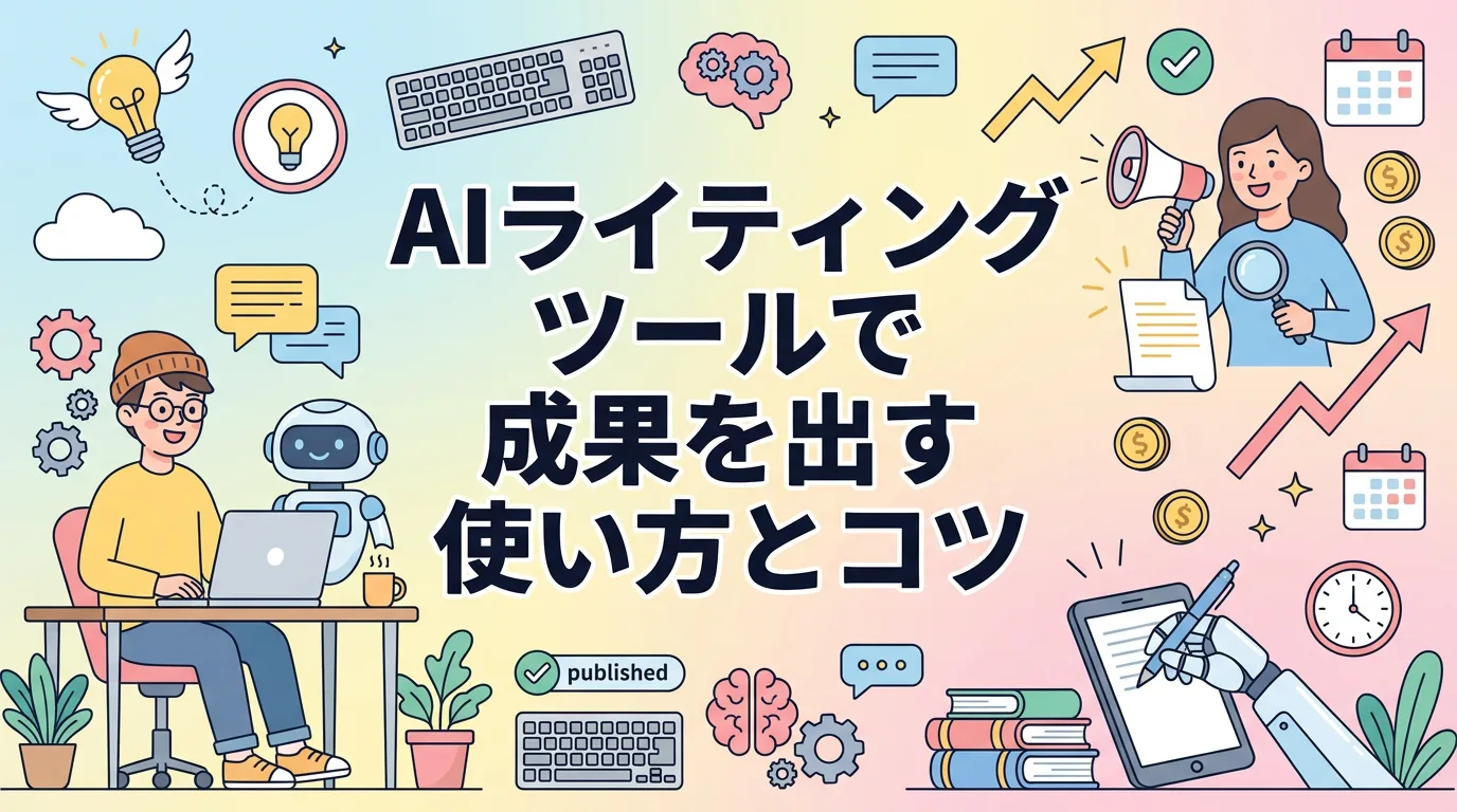 AIライティングツールで成果を出す使い方とコツ