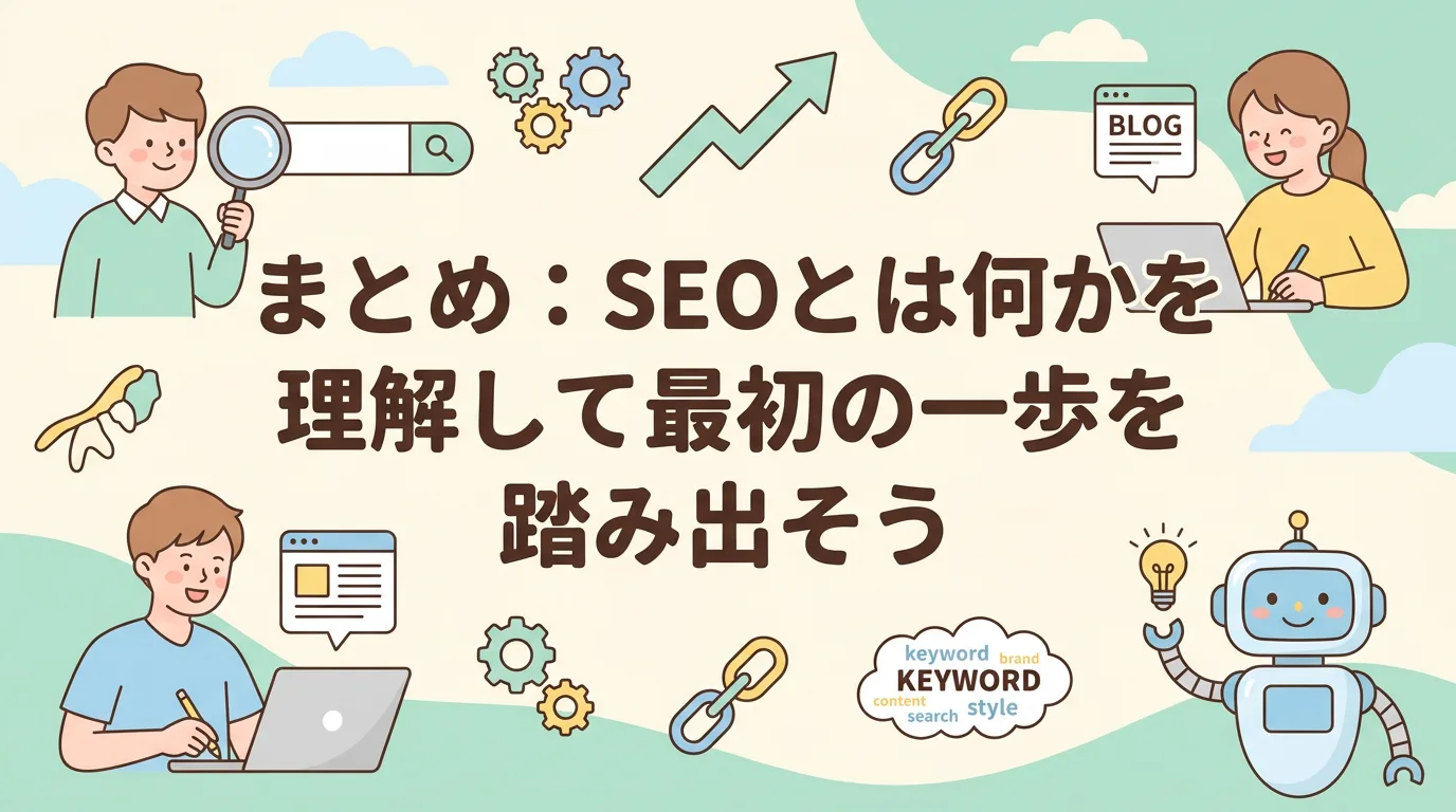まとめ:SEOとは何かを理解して最初の一歩を踏み出そう