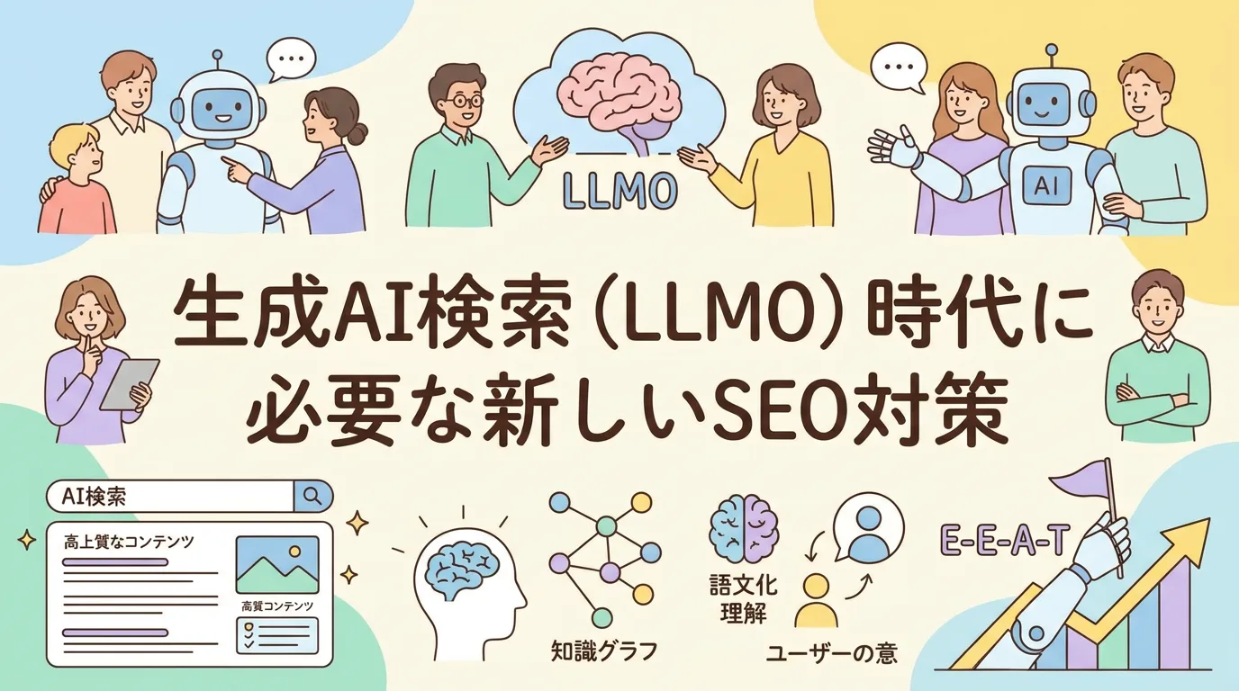 生成AI検索(LLMO)時代に必要な新しいSEO対策
