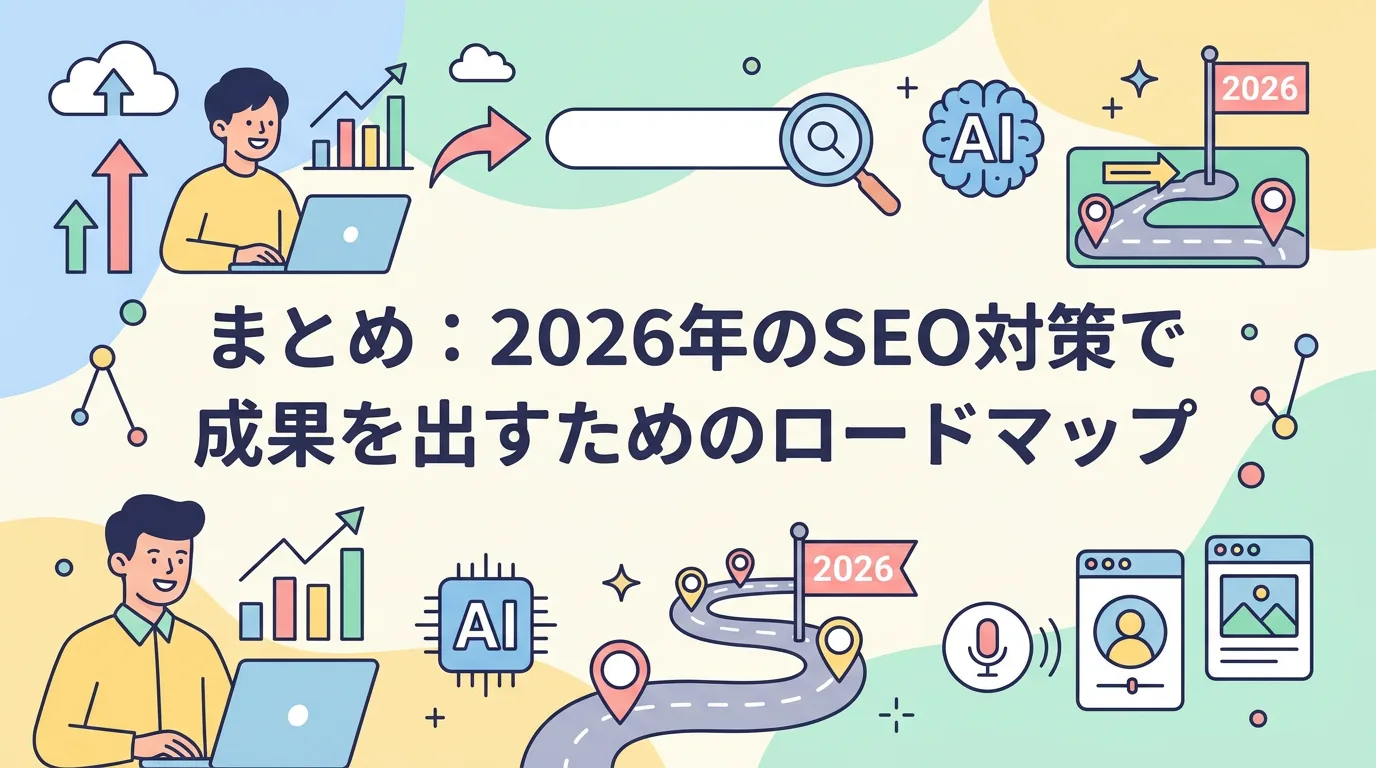 まとめ:2026年のSEO対策で成果を出すためのロードマップ