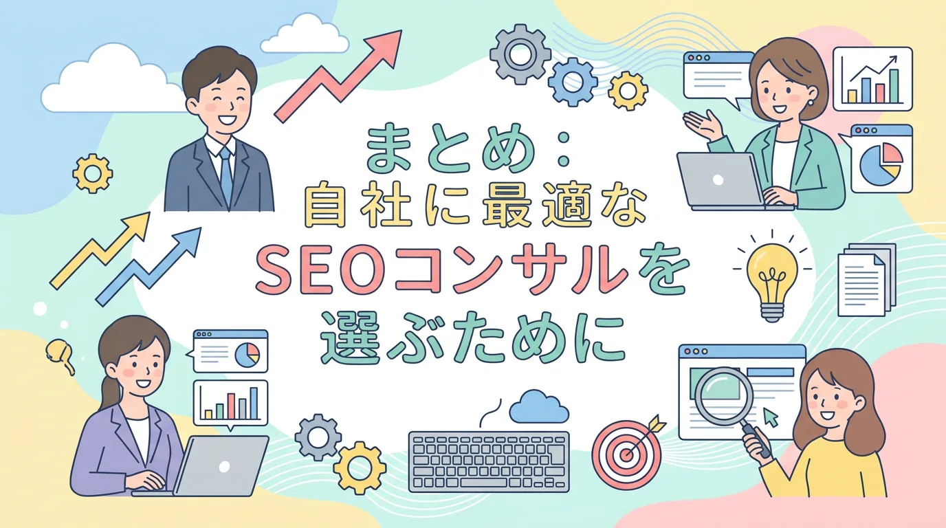 まとめ:自社に最適なSEOコンサルを選ぶために
