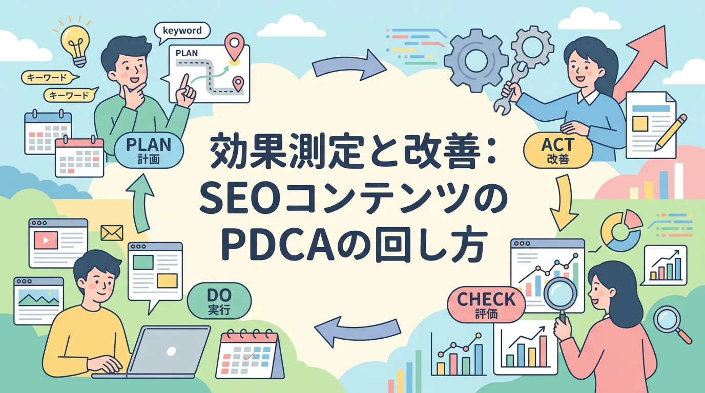 効果測定と改善:SEOコンテンツのPDCAの回し方