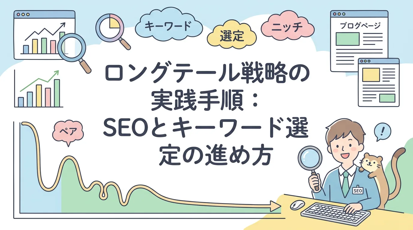 ロングテール戦略の実践手順:SEOとキーワード選定の進め方