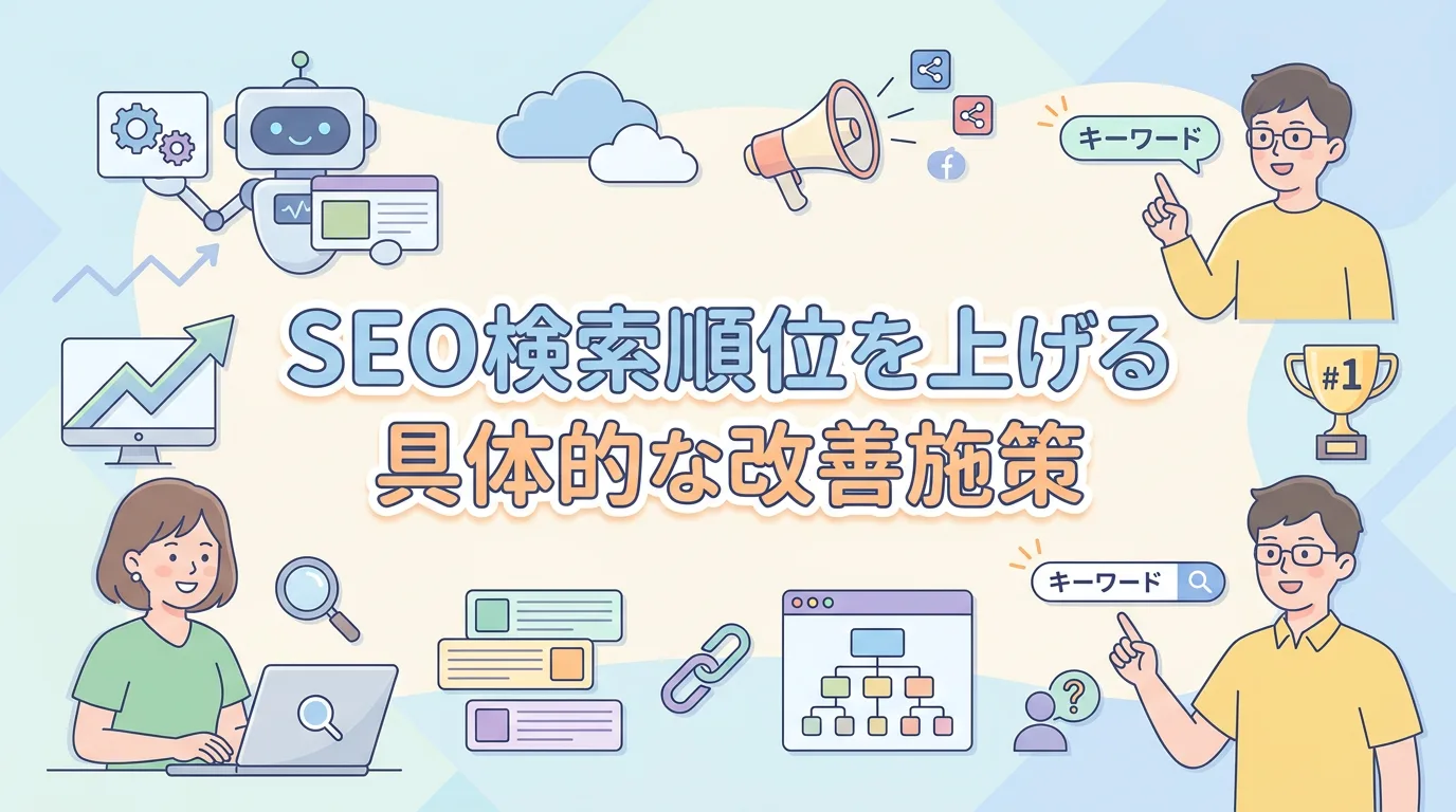 SEO検索順位を上げる具体的な改善施策
