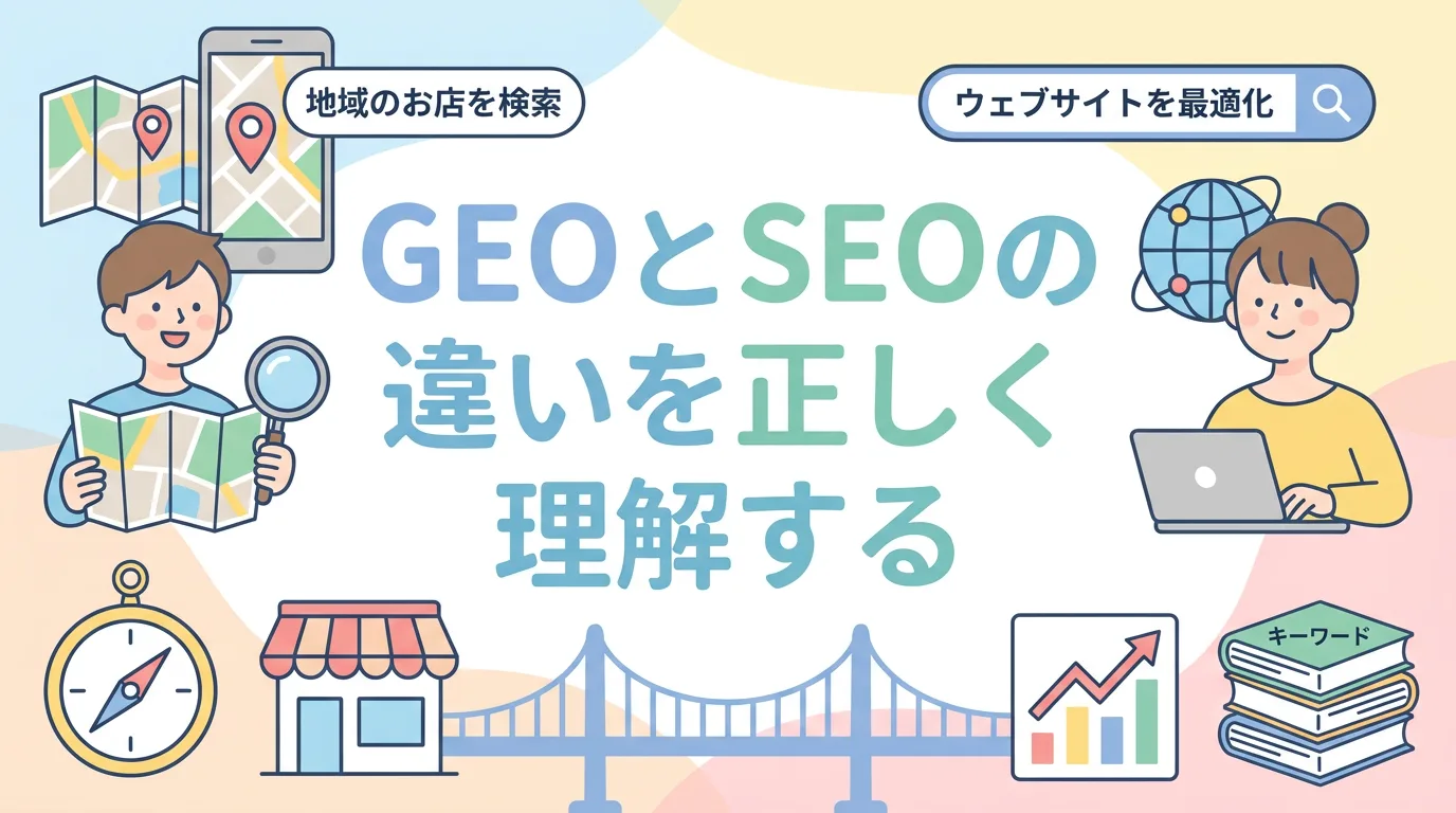 GEOとSEOの違いを正しく理解する
