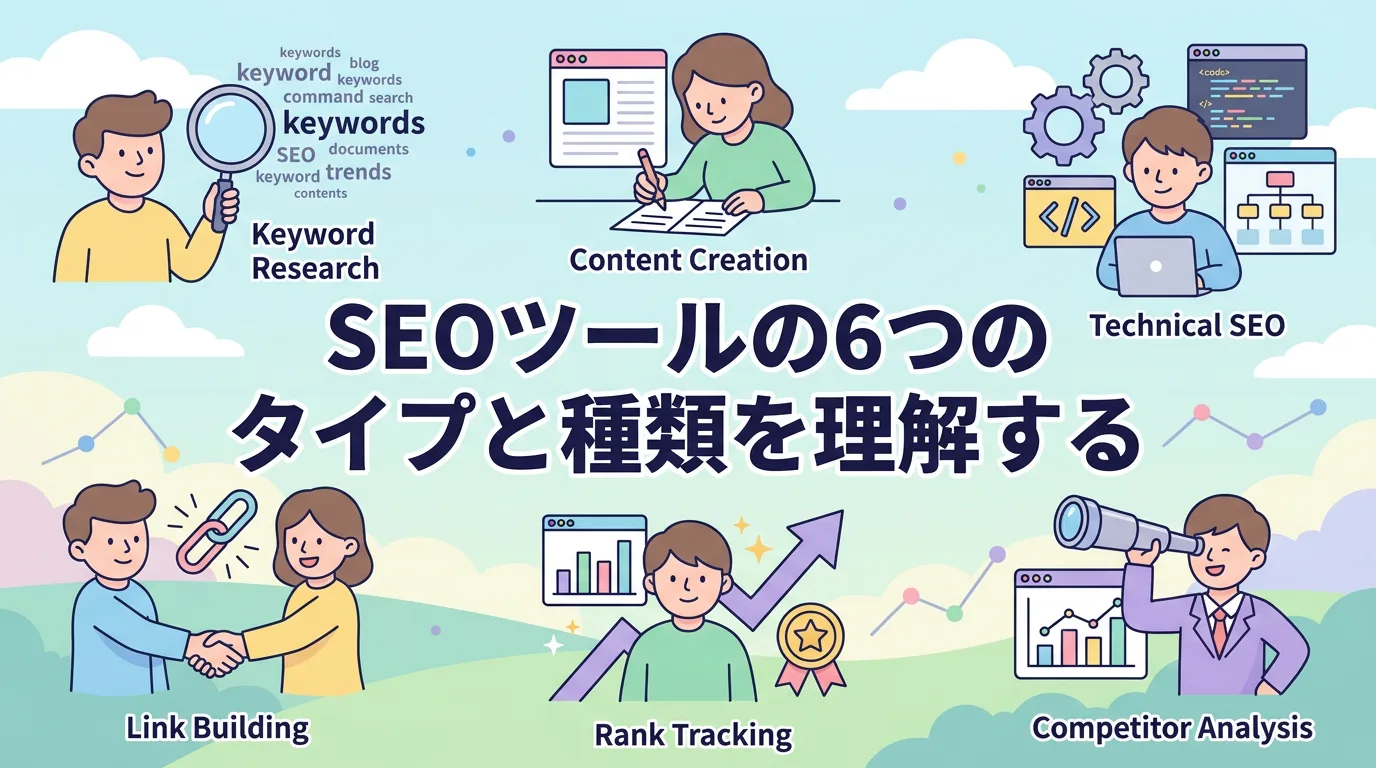 SEOツールの6つのタイプと種類を理解する