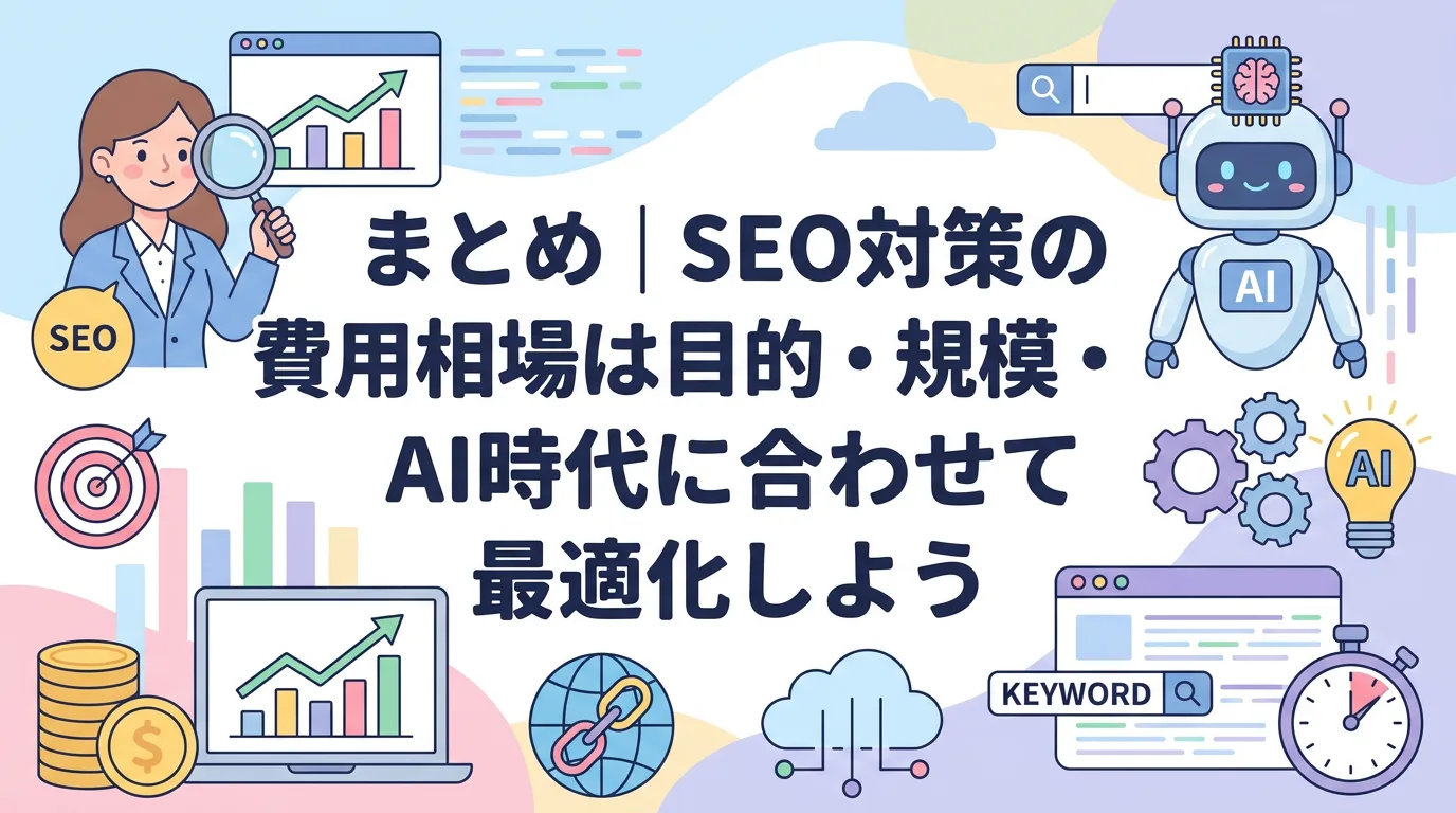 まとめ｜SEO対策の費用相場は目的・規模・AI時代に合わせて最適化しよう