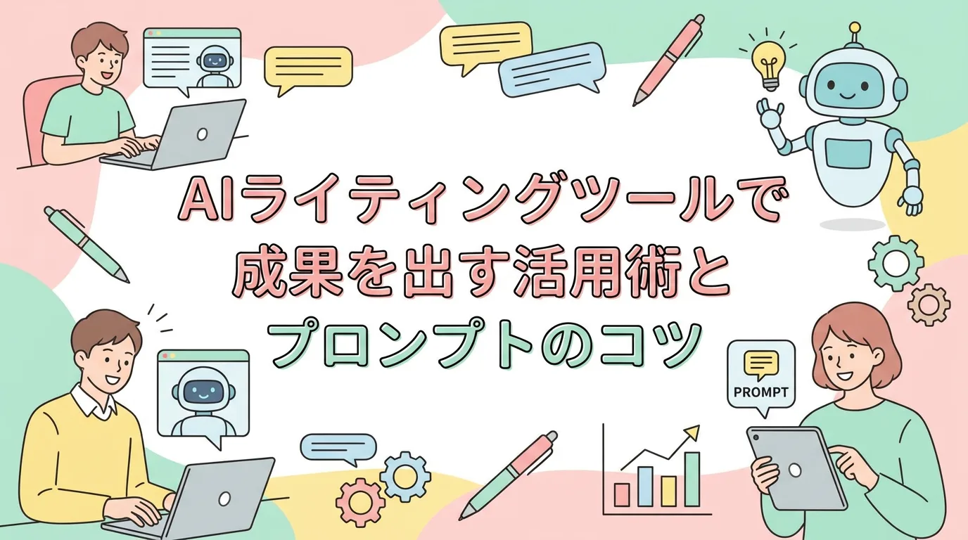AIライティングツールで成果を出す活用術とプロンプトのコツ