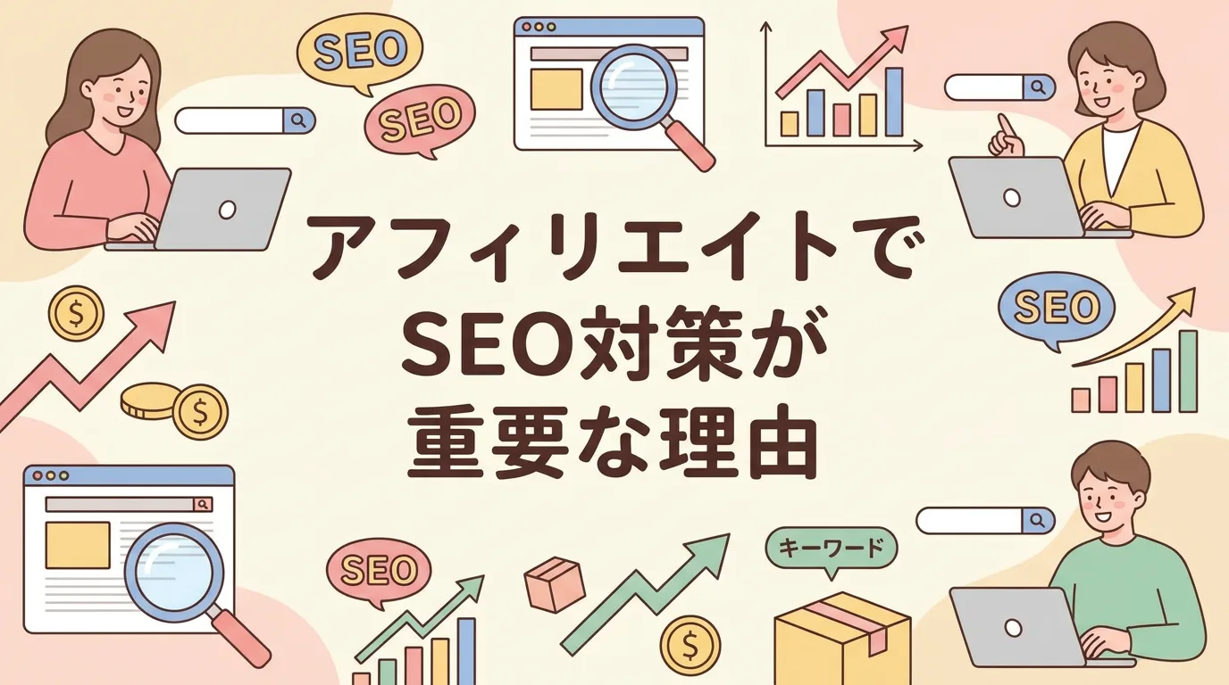 アフィリエイトでSEO対策が重要な理由