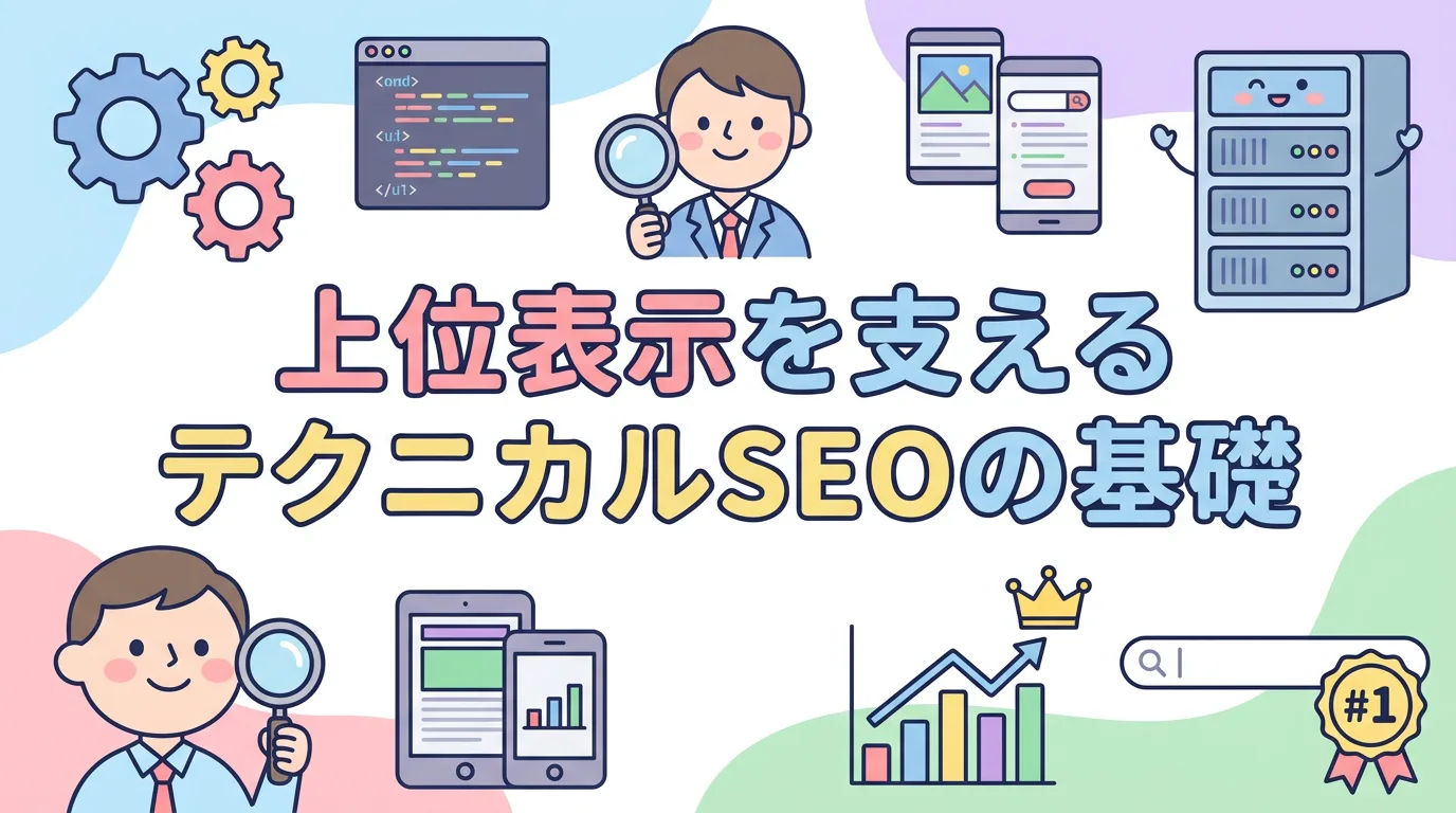 上位表示を支えるテクニカルSEOの基礎