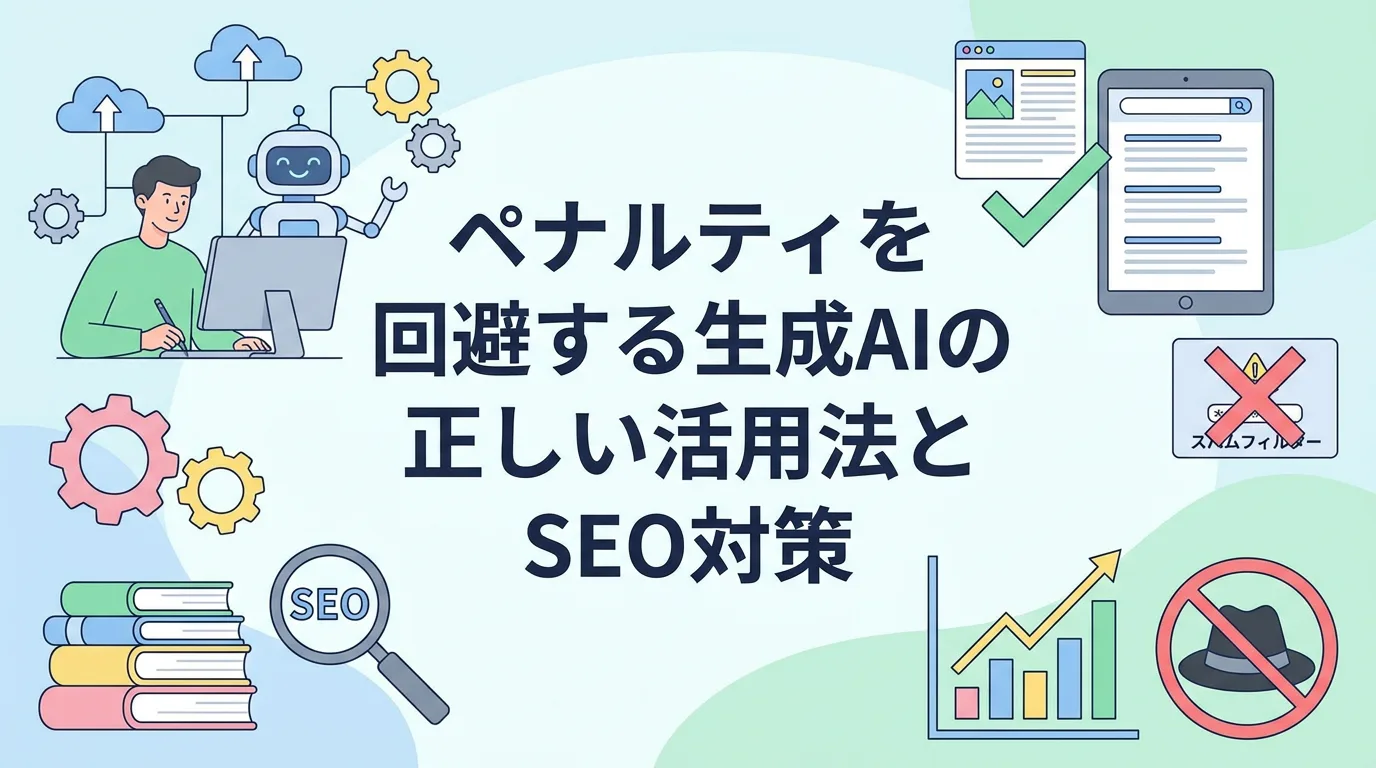 ペナルティを回避する生成AIの正しい活用法とSEO対策