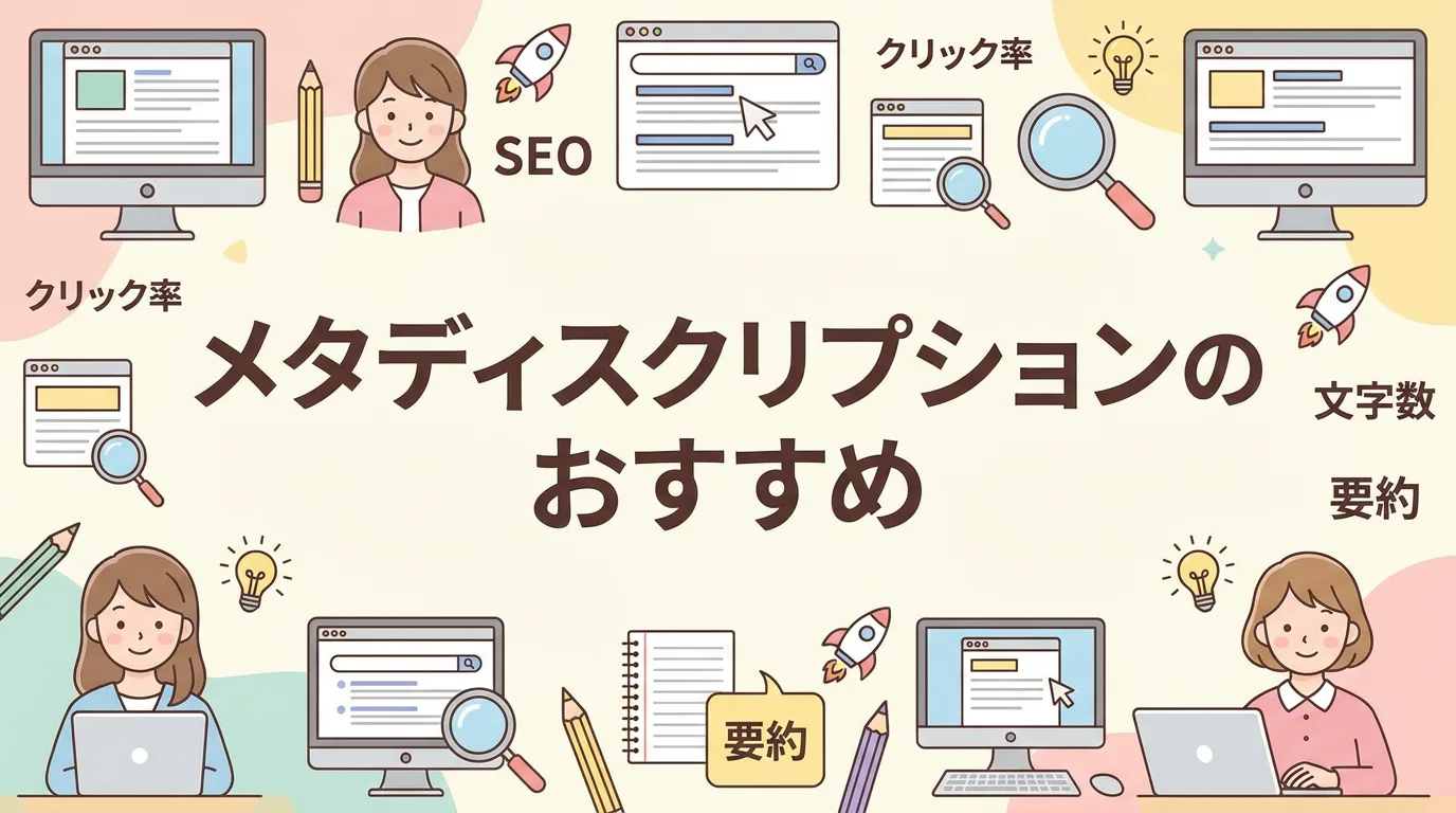 メタディスクリプションのおすすめ