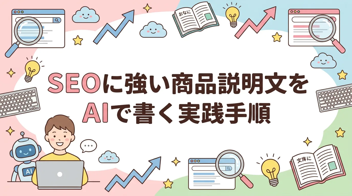 SEOに強い商品説明文をAIで書く実践手順