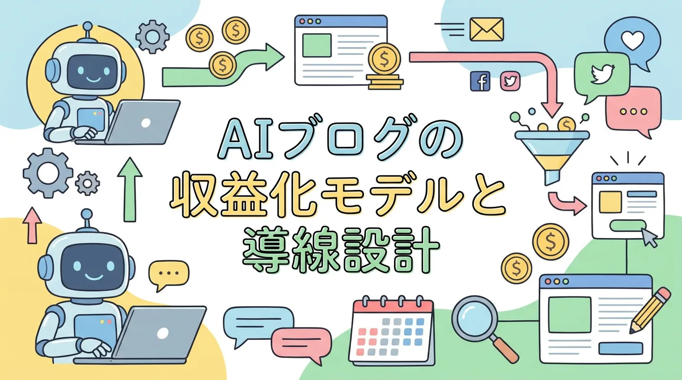 AIブログの収益化モデルと導線設計