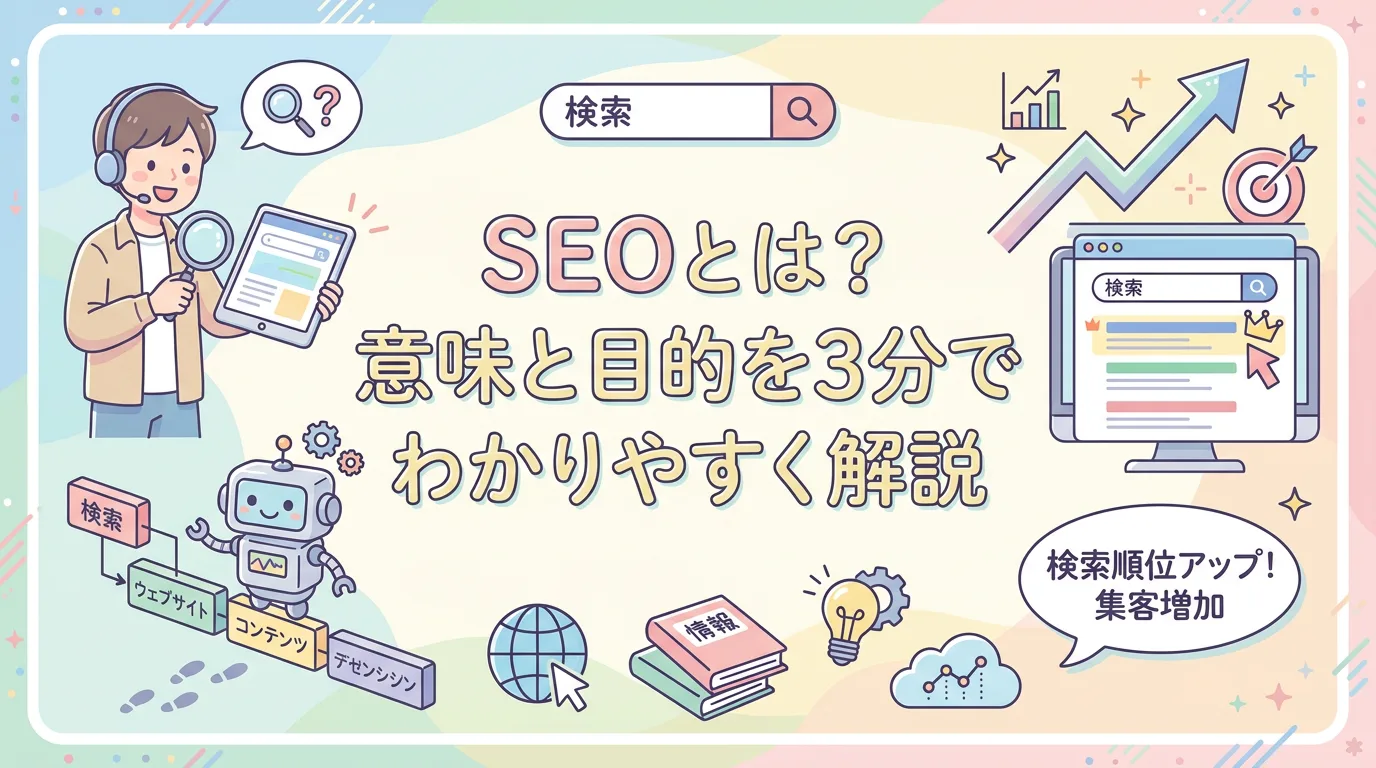SEOとは?意味と目的を3分でわかりやすく解説