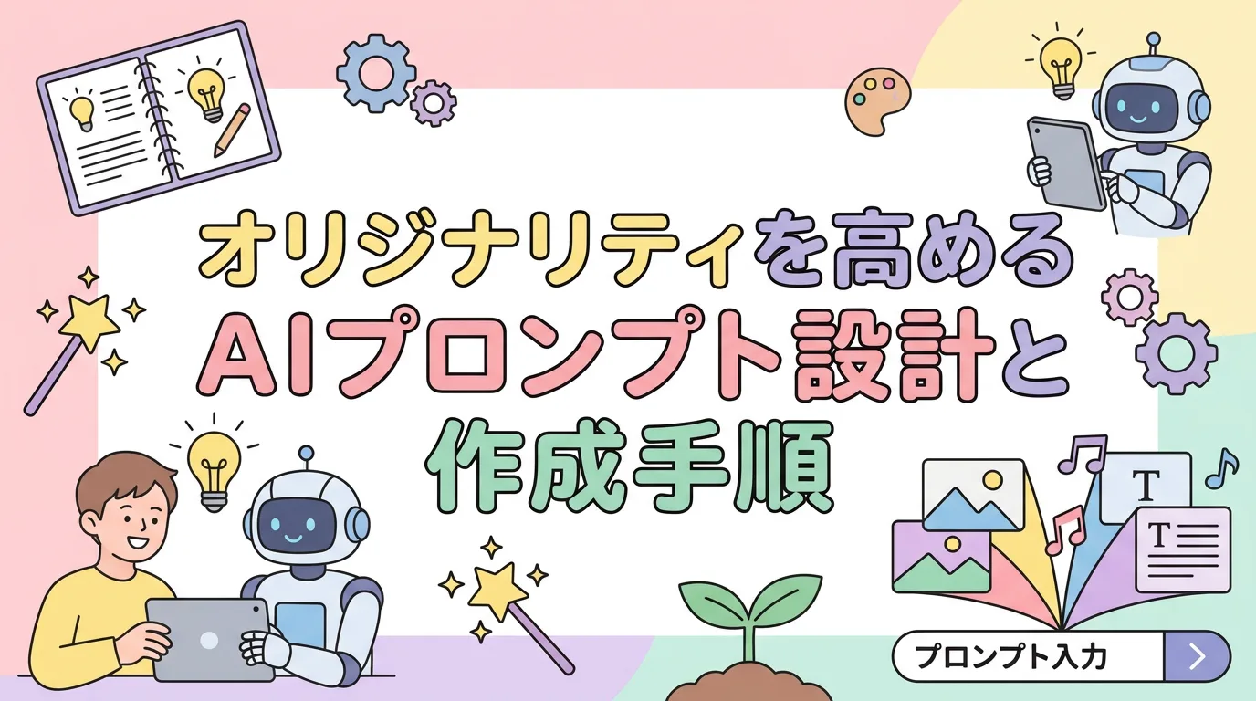 オリジナリティを高めるAIプロンプト設計と作成手順